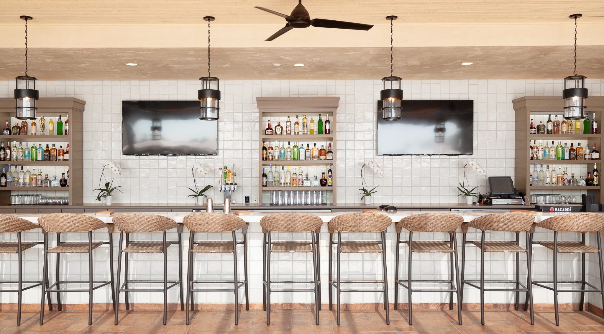 Poolside Bar & Cafe Seating Area